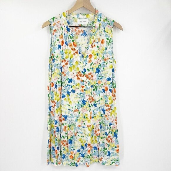Dear John Floral Rayon Lightweight Sun Dress Size XL *Runs Small* - Picture 1 of 5